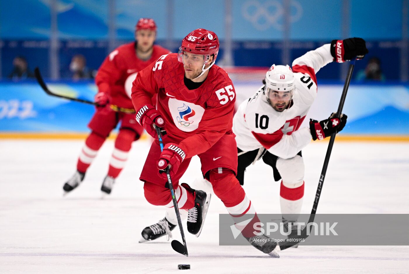 China Olympics 2022 Ice Hockey Men ROC - Switzerland