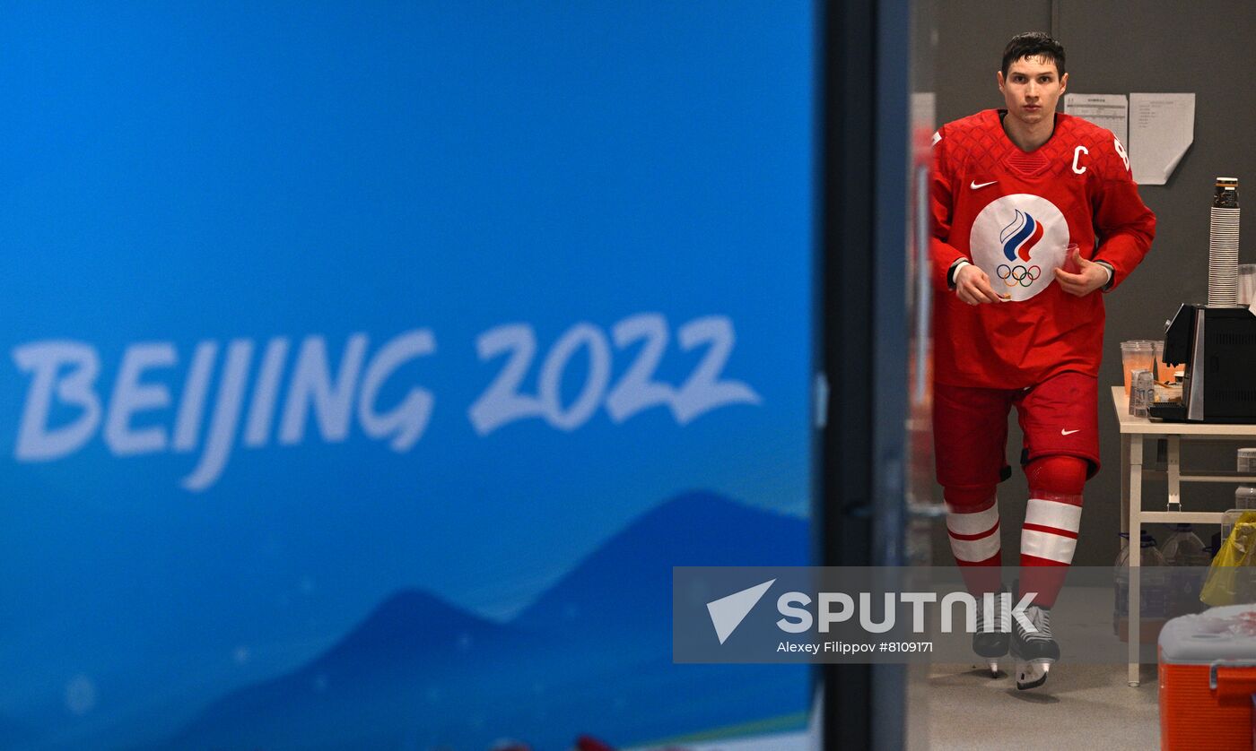 China Olympics 2022 Ice Hockey Men ROC - Switzerland