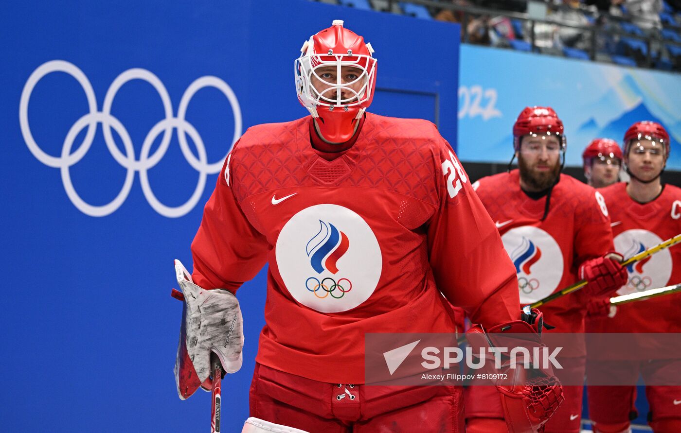 China Olympics 2022 Ice Hockey Men ROC - Switzerland