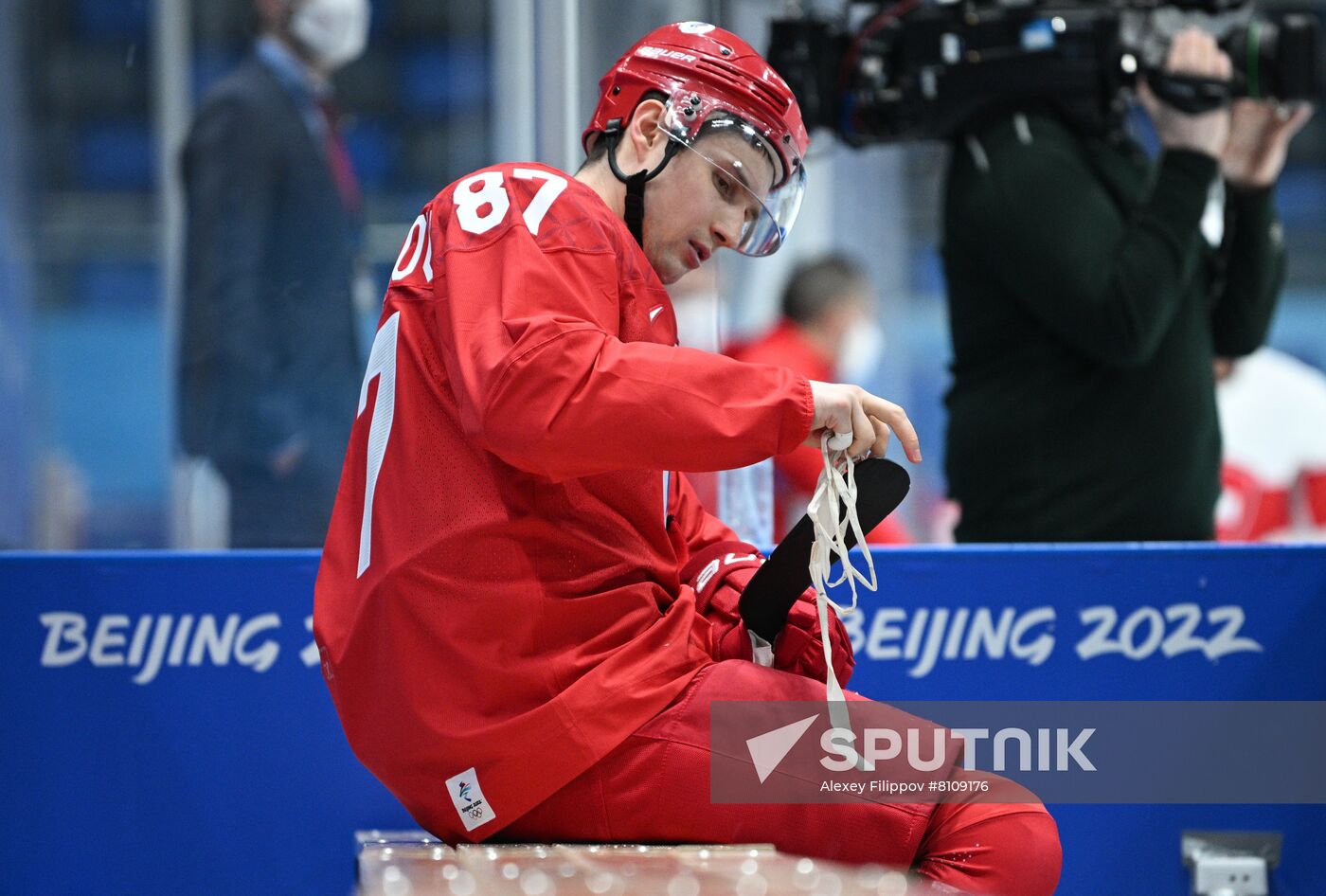 China Olympics 2022 Ice Hockey Men ROC - Switzerland