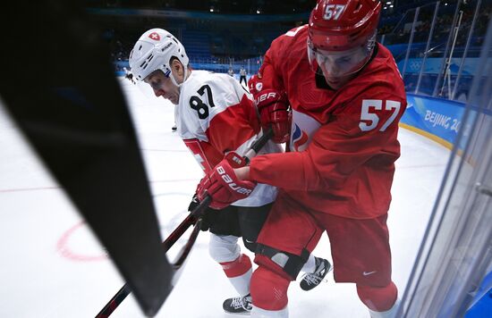 China Olympics 2022 Ice Hockey Men ROC - Switzerland