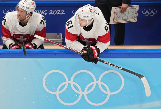China Olympics 2022 Ice Hockey Men ROC - Switzerland