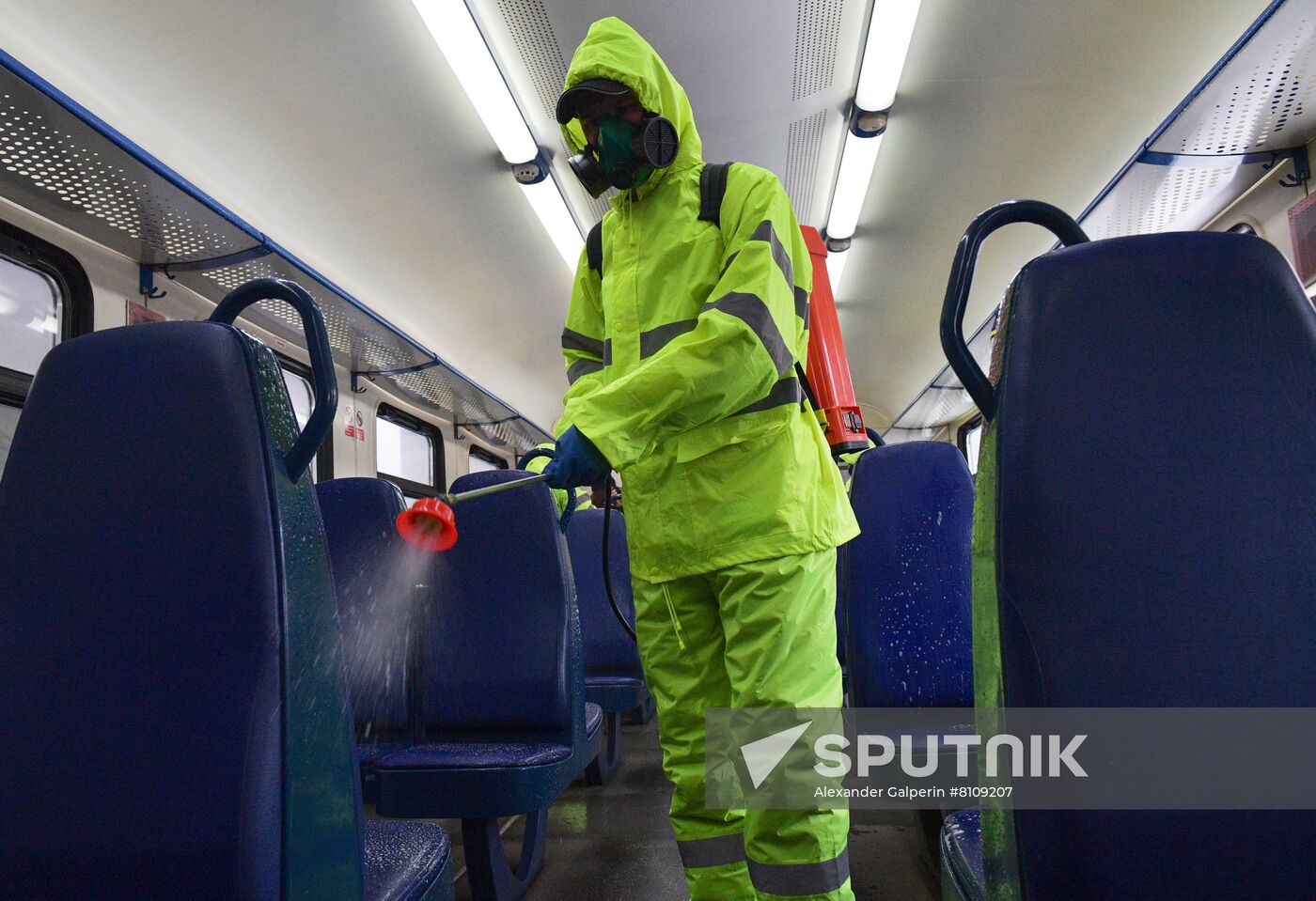Russia Coronavirus Disinfection