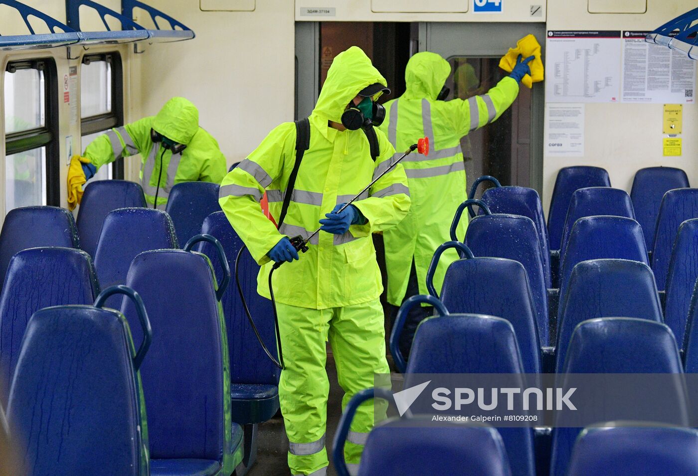 Russia Coronavirus Disinfection
