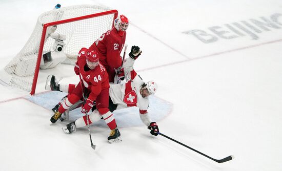 China Olympics 2022 Ice Hockey Men ROC - Switzerland