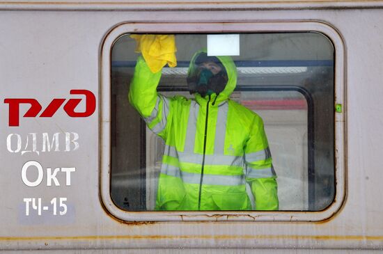 Russia Coronavirus Disinfection