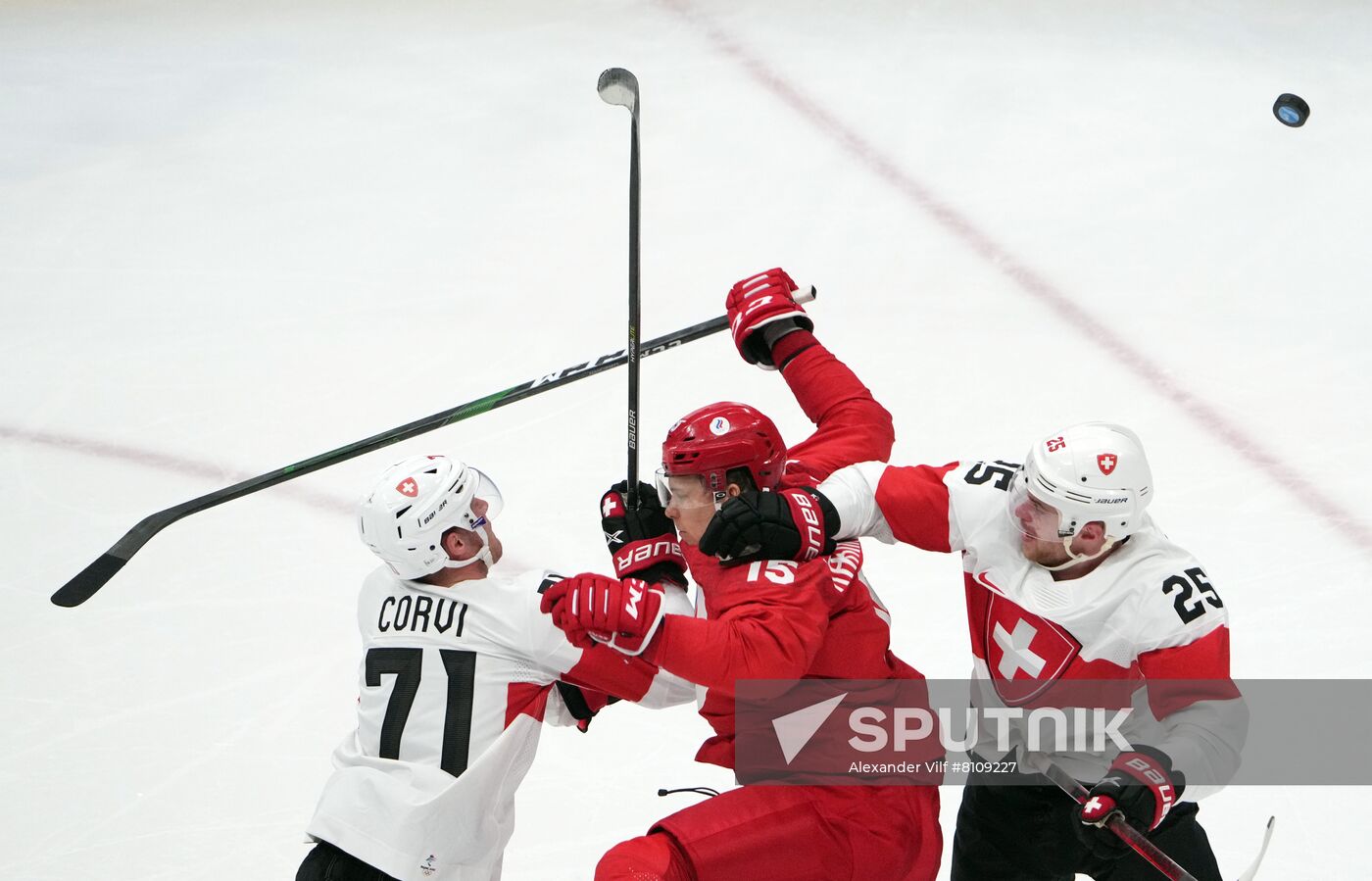 China Olympics 2022 Ice Hockey Men ROC - Switzerland