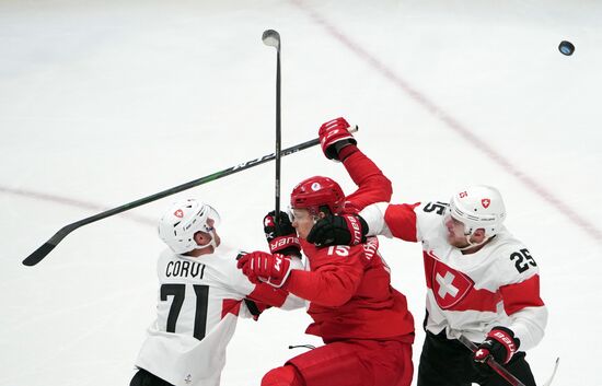 China Olympics 2022 Ice Hockey Men ROC - Switzerland