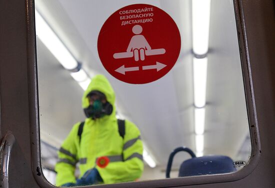 Russia Coronavirus Disinfection
