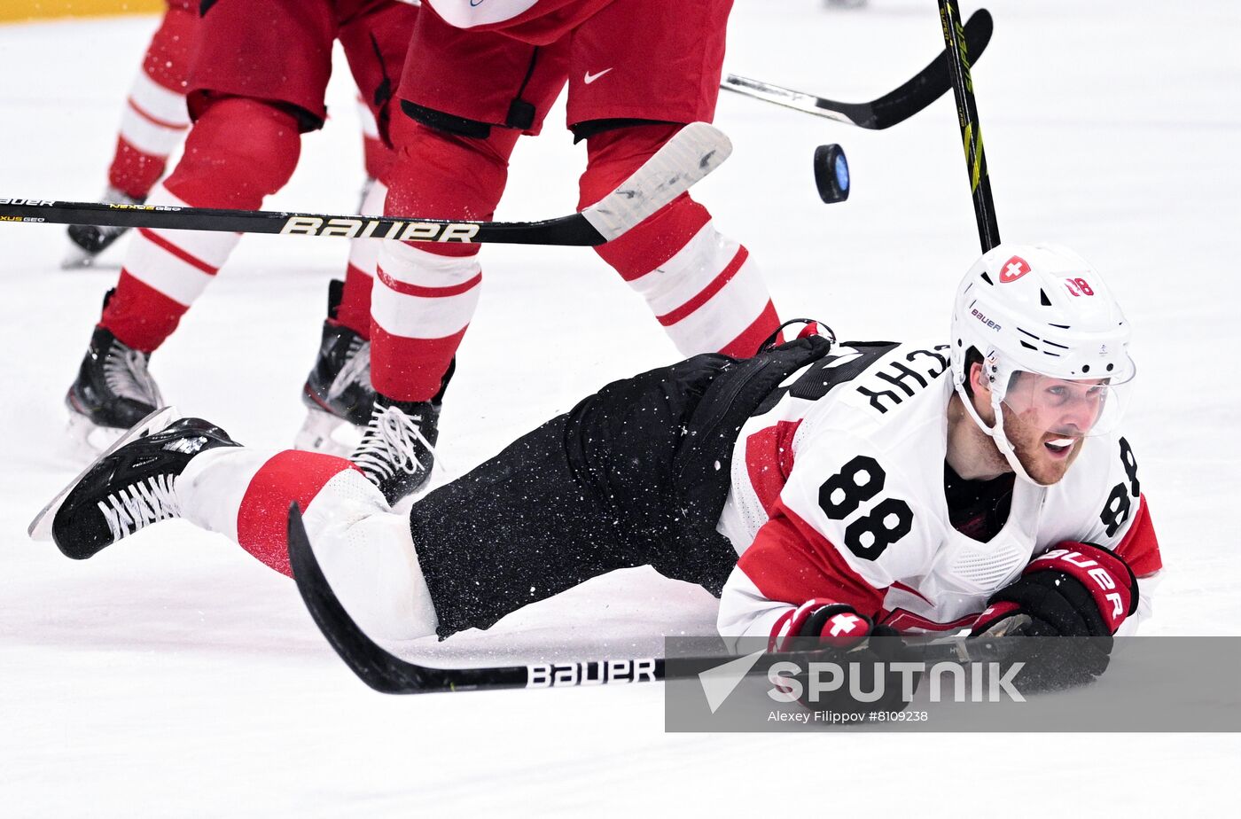 China Olympics 2022 Ice Hockey Men ROC - Switzerland