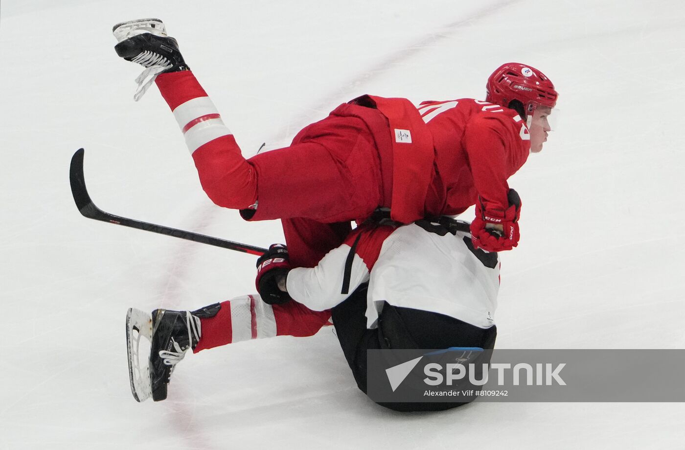 China Olympics 2022 Ice Hockey Men ROC - Switzerland