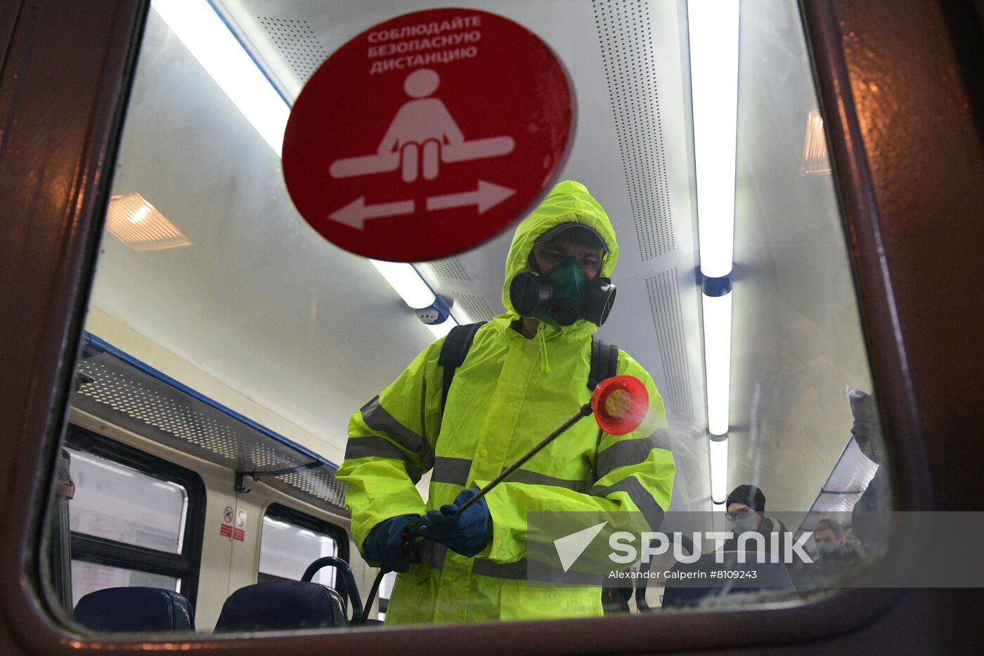Russia Coronavirus Disinfection