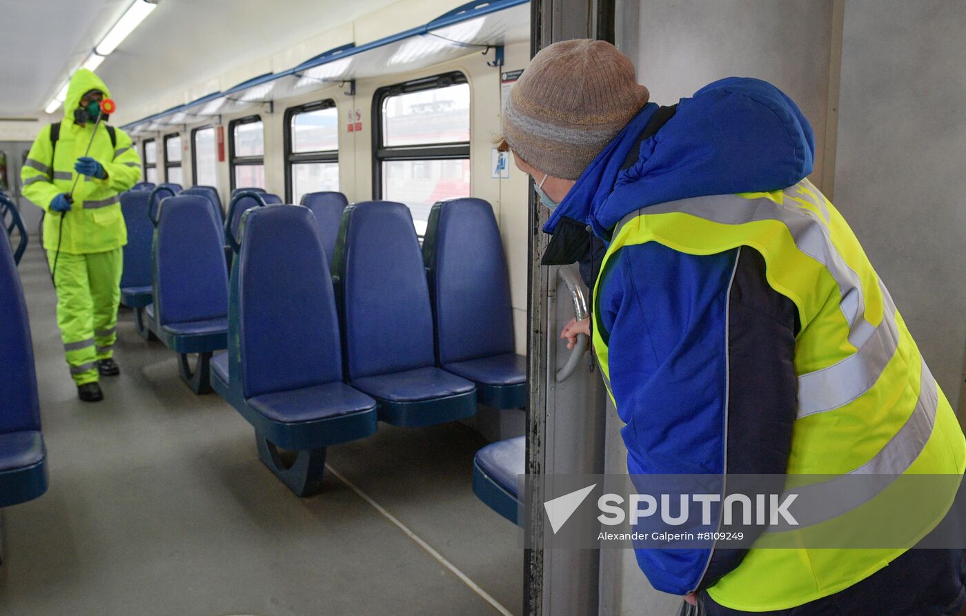 Russia Coronavirus Disinfection