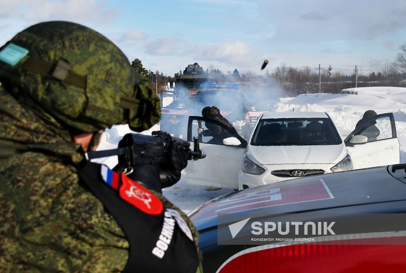 Russia Military Police Drills