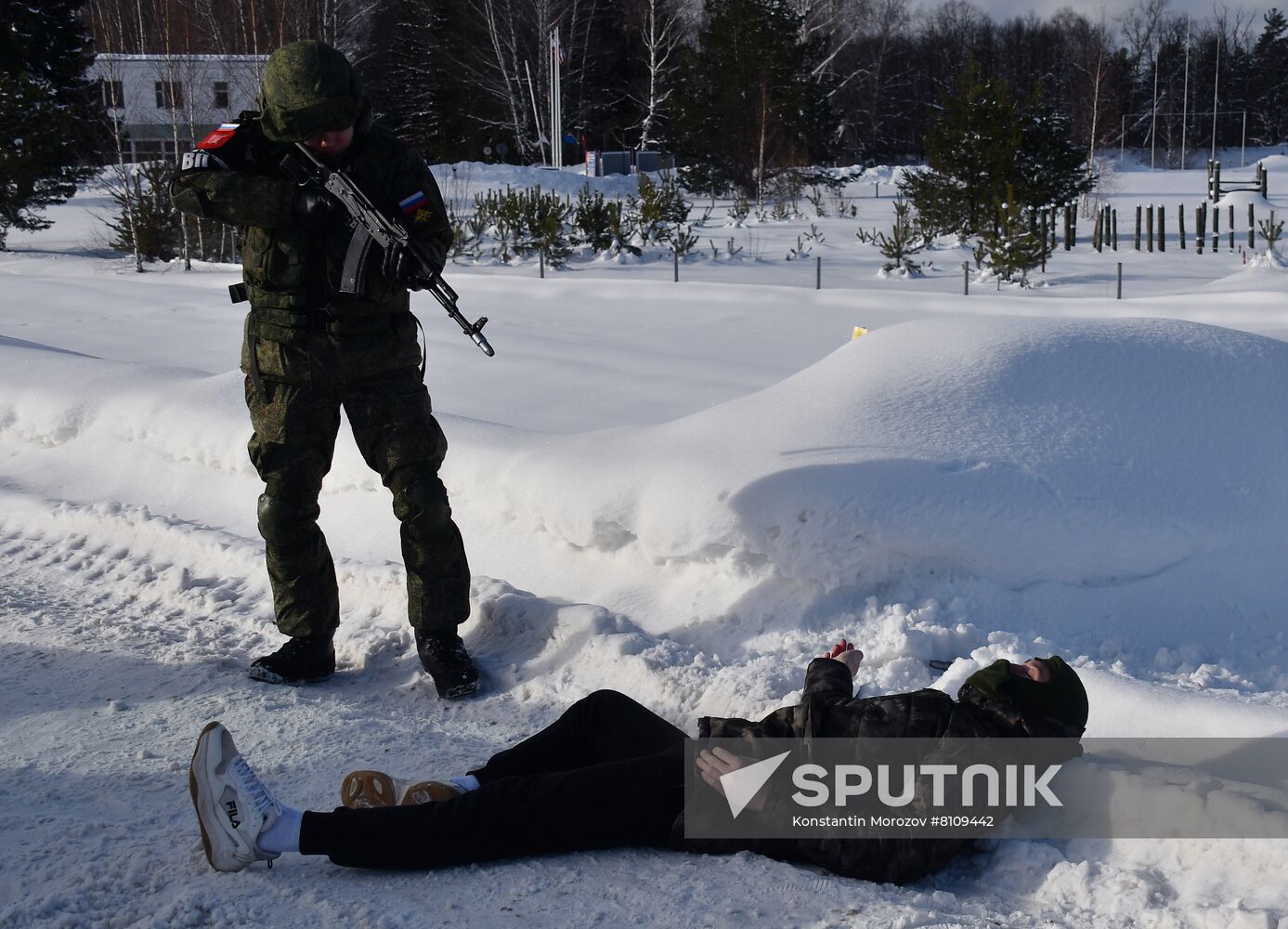 Russia Military Police Drills