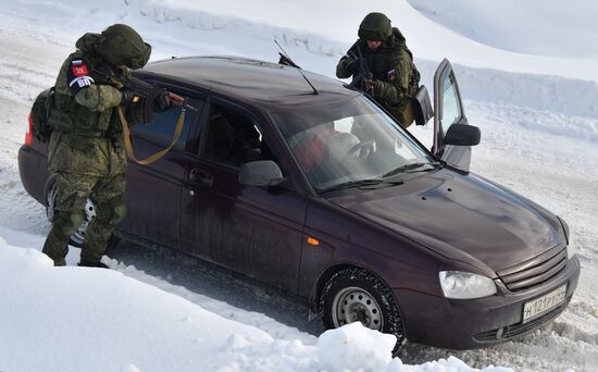 Russia Military Police Drills