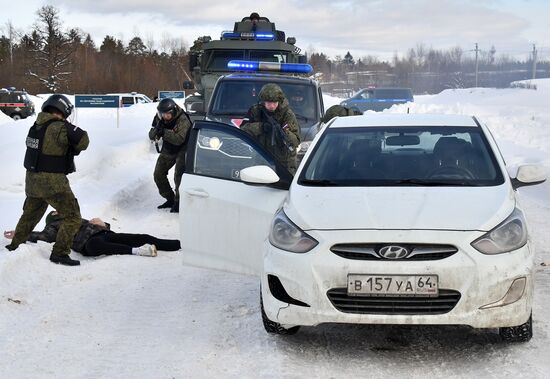 Russia Military Police Drills