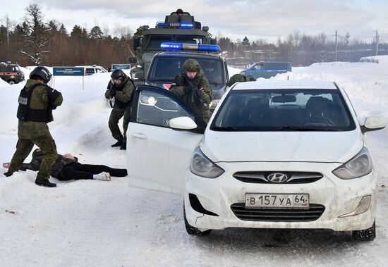 Russia Military Police Drills