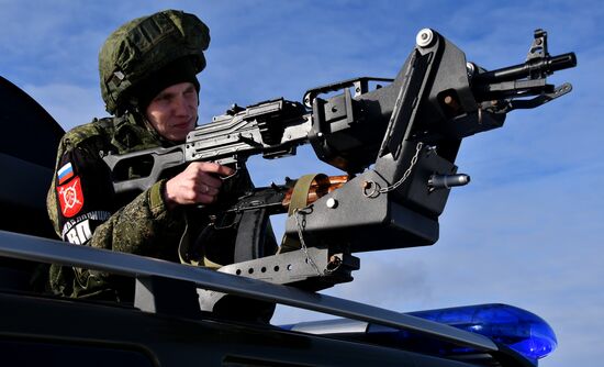 Russia Military Police Drills