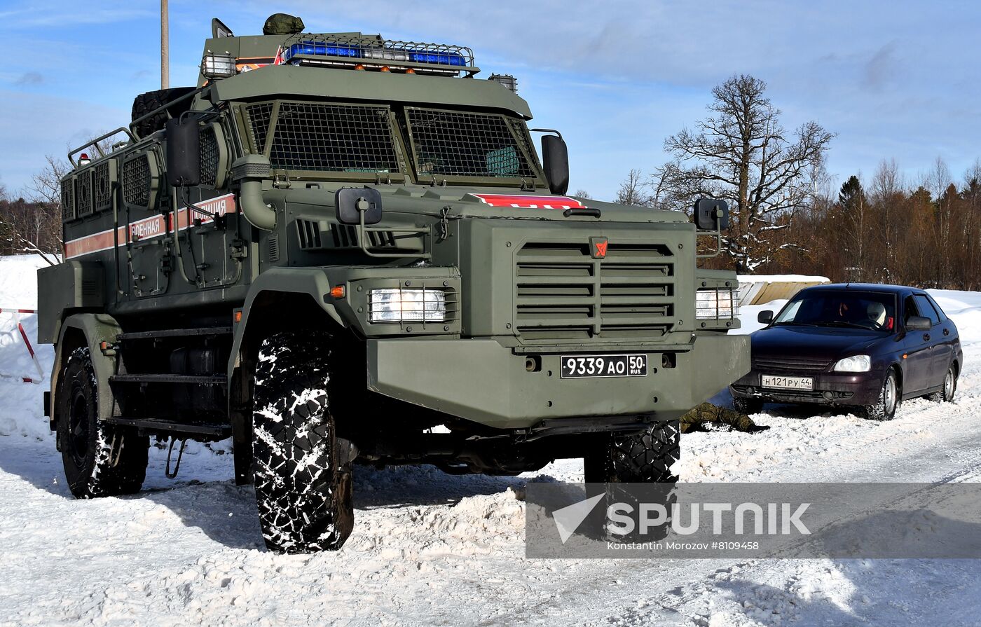 Russia Military Police Drills