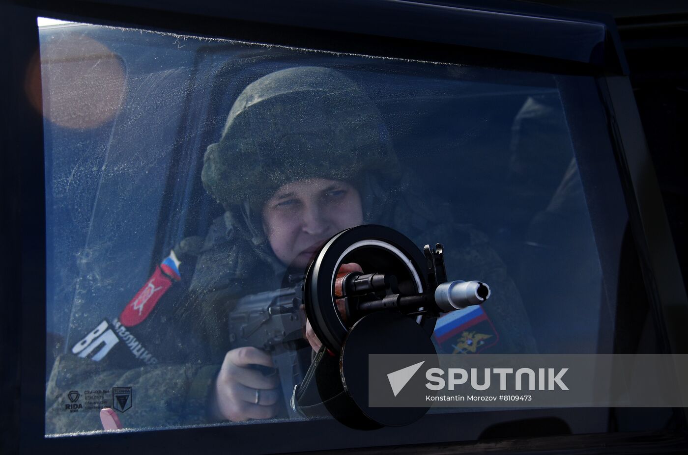 Russia Military Police Drills
