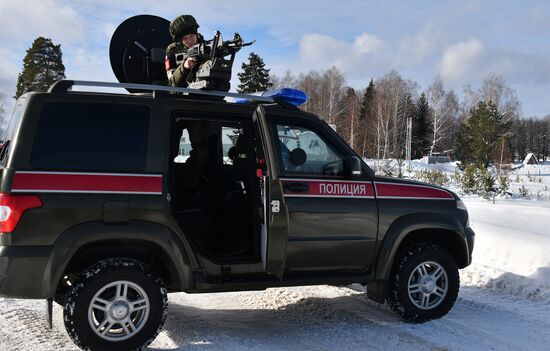Russia Military Police Drills