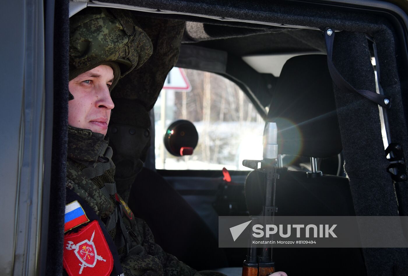 Russia Military Police Drills