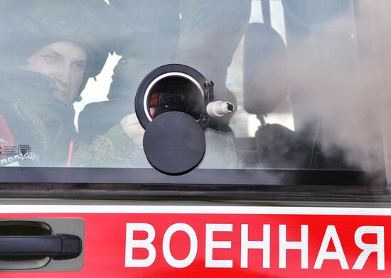 Russia Military Police Drills