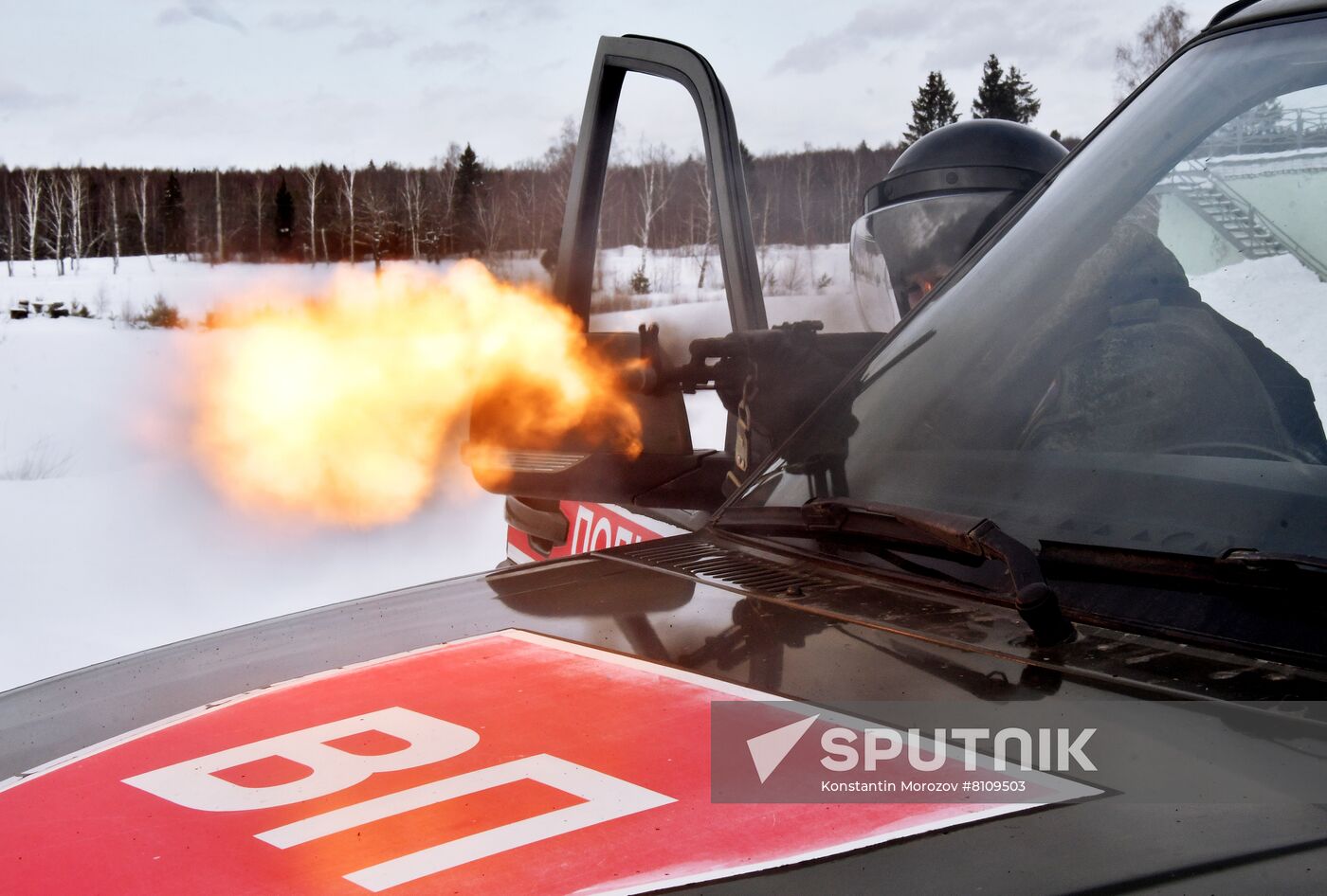 Russia Military Police Drills