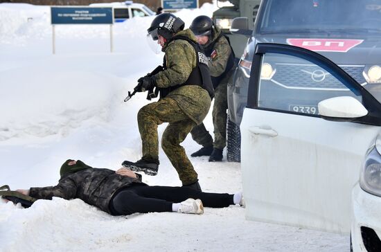Russia Military Police Drills