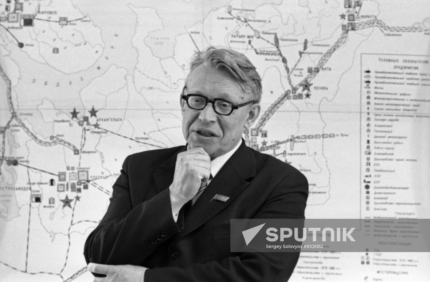 Vladislav Podoplyotov, Chair of Presidium of Komi Branch of Soviet Academy of Sciences
