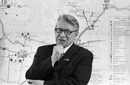 Vladislav Podoplyotov, Chair of Presidium of Komi Branch of Soviet Academy of Sciences