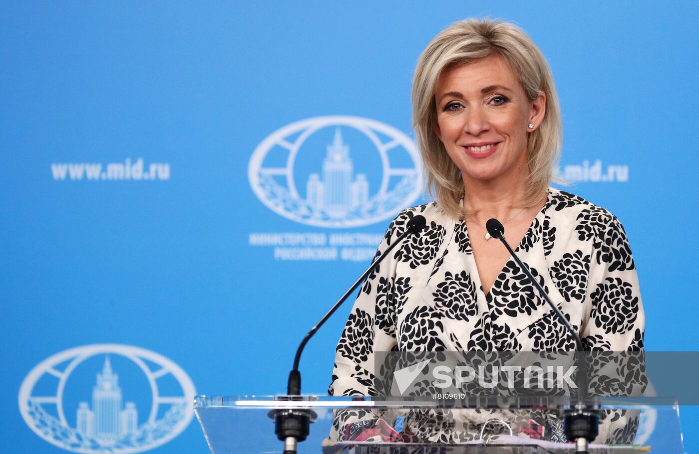 Russia Zakharova Briefing