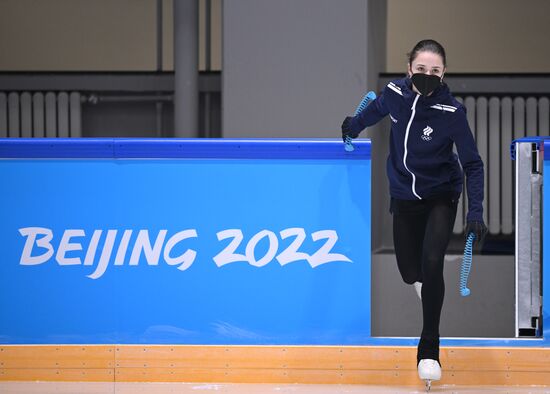 China Olympics 2022 Figure Skating ROC Valieva Training