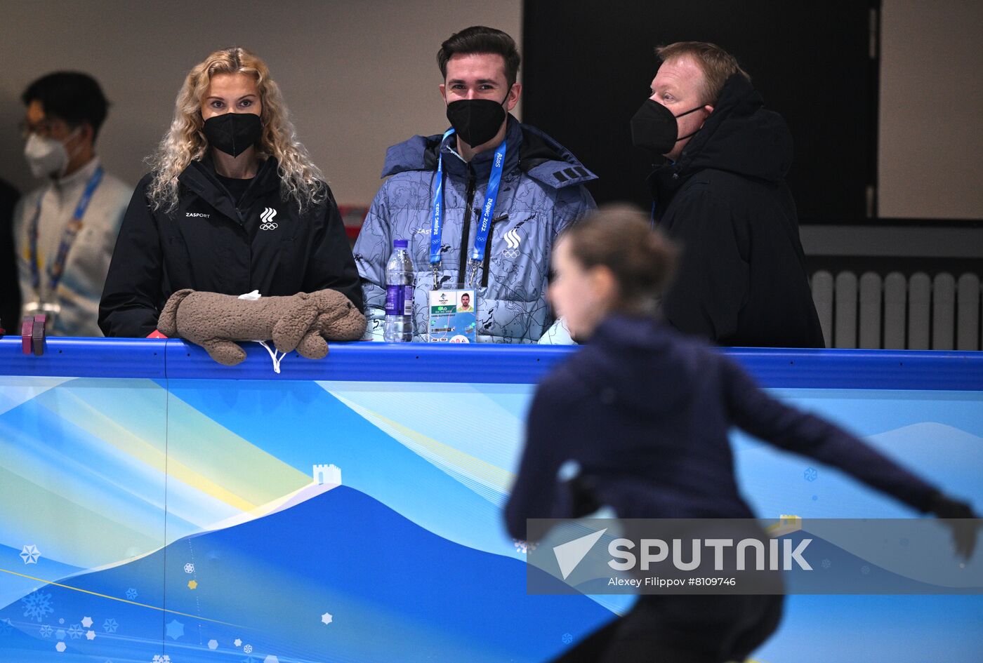 China Olympics 2022 Figure Skating ROC Valieva Training