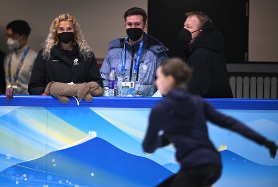 China Olympics 2022 Figure Skating ROC Valieva Training