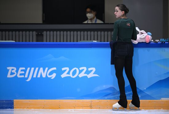 China Olympics 2022 Figure Skating ROC Valieva Training