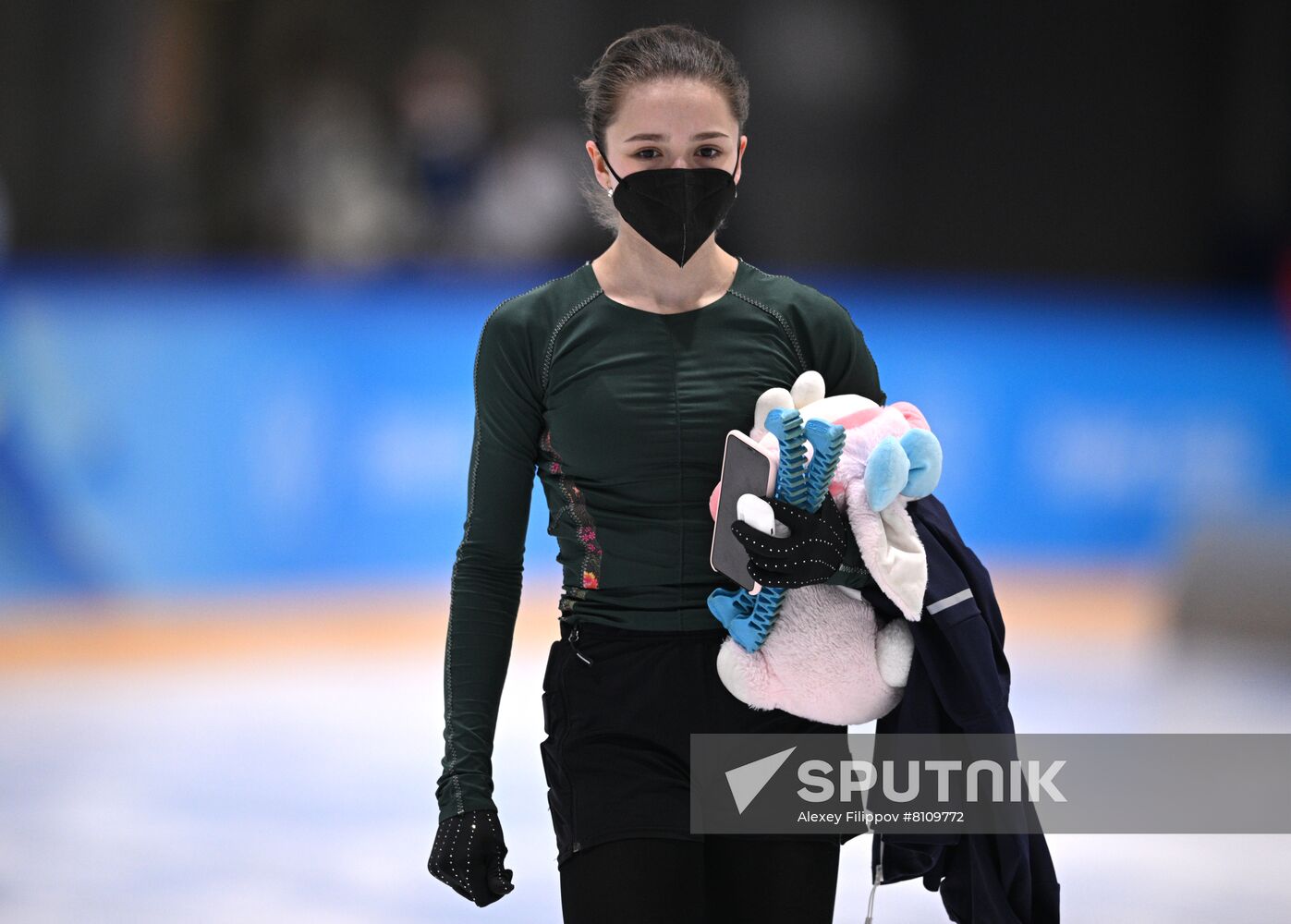 China Olympics 2022 Figure Skating ROC Valieva Training