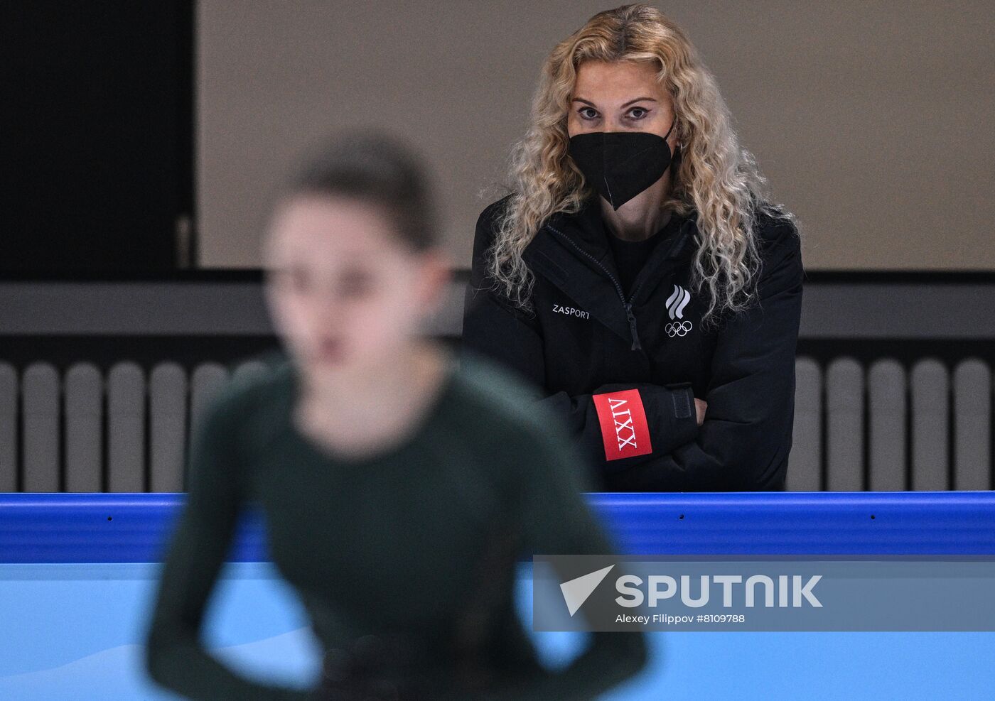 China Olympics 2022 Figure Skating ROC Valieva Training