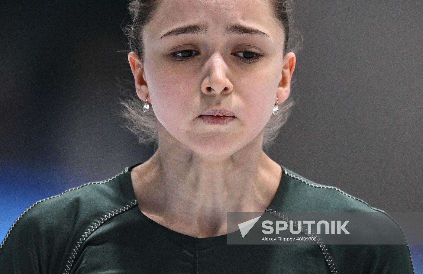 China Olympics 2022 Figure Skating ROC Valieva Training