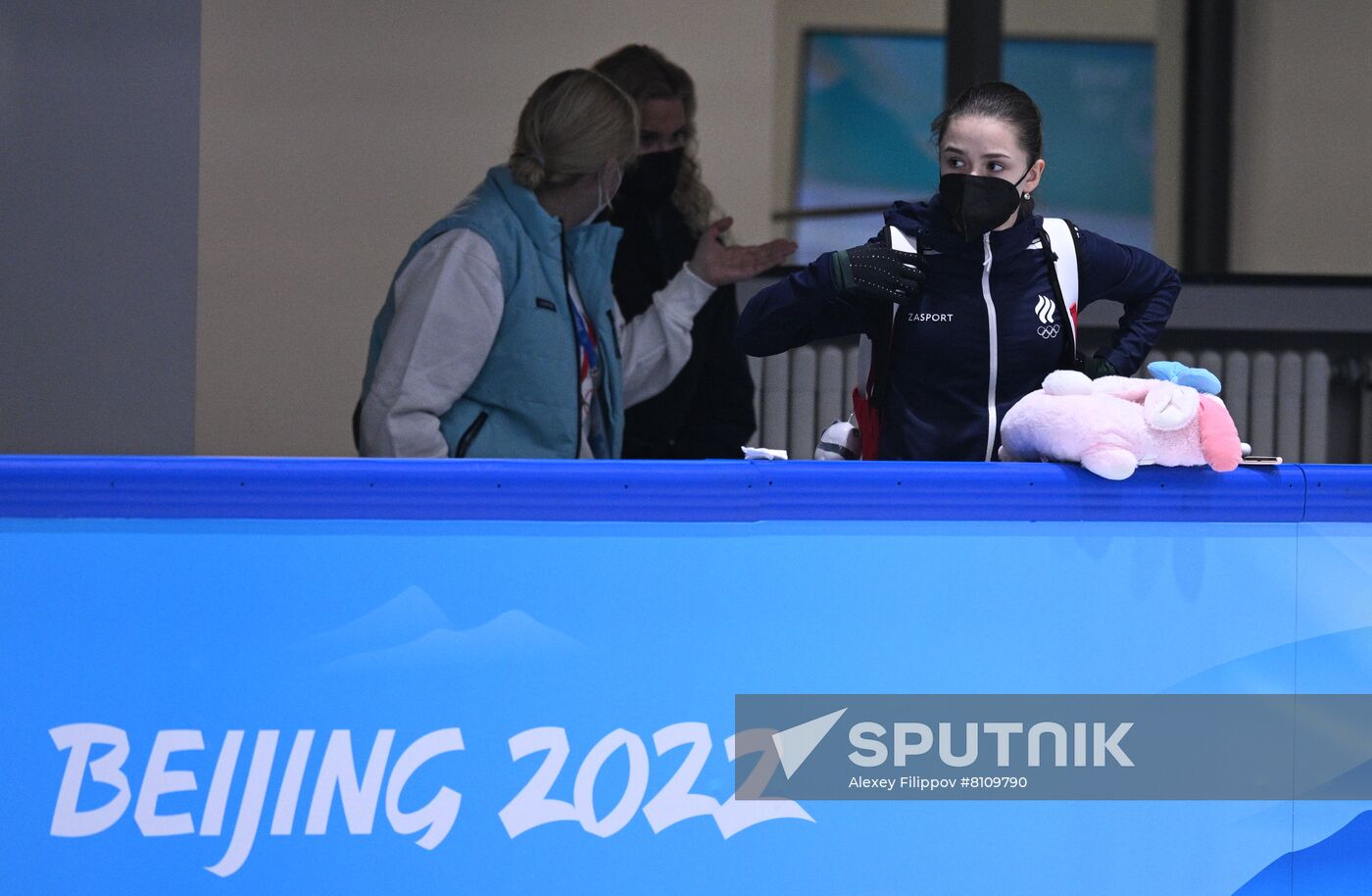 China Olympics 2022 Figure Skating ROC Valieva Training
