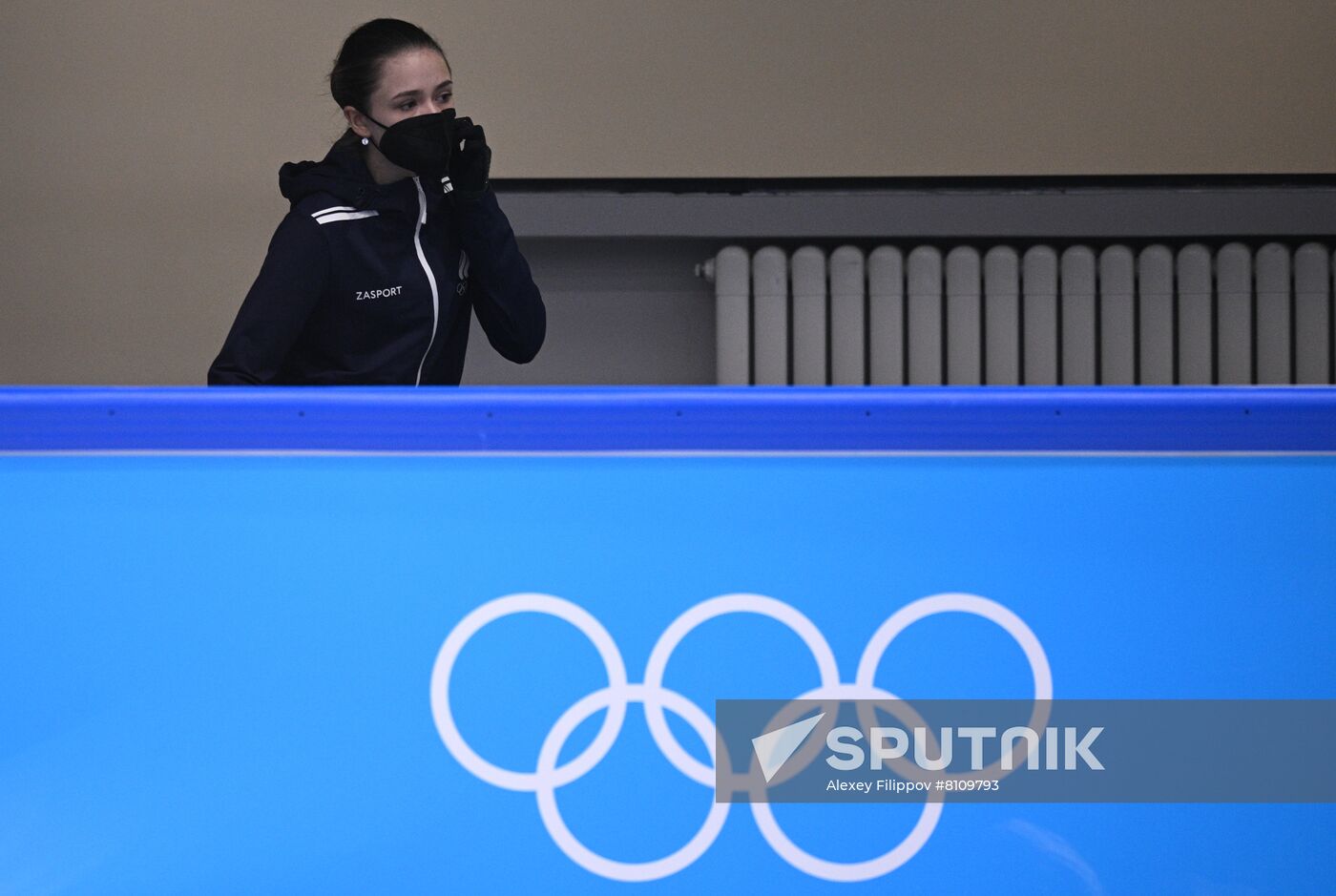 China Olympics 2022 Figure Skating ROC Valieva Training