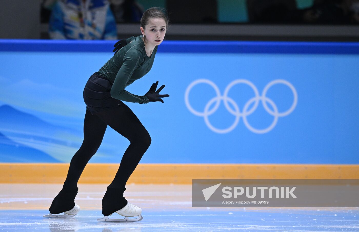 China Olympics 2022 Figure Skating ROC Valieva Training