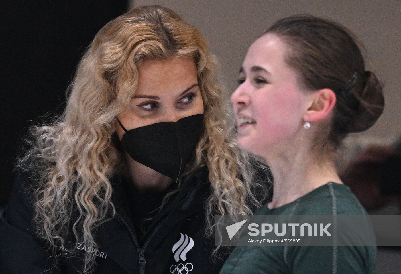 China Olympics 2022 Figure Skating ROC Valieva Training