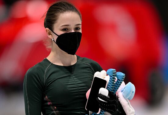 China Olympics 2022 Figure Skating ROC Valieva Training