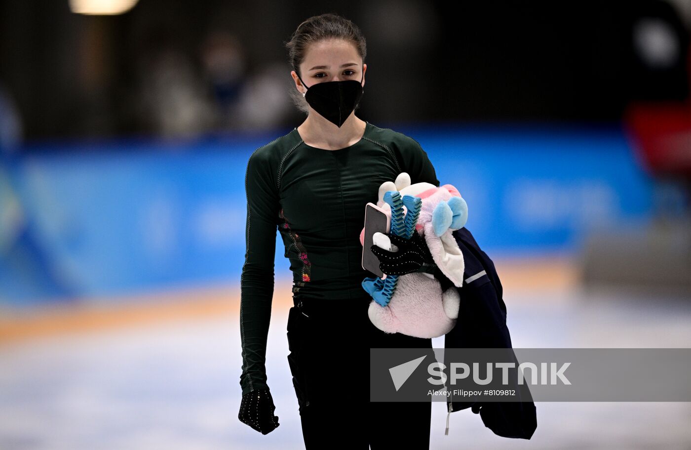 China Olympics 2022 Figure Skating ROC Valieva Training