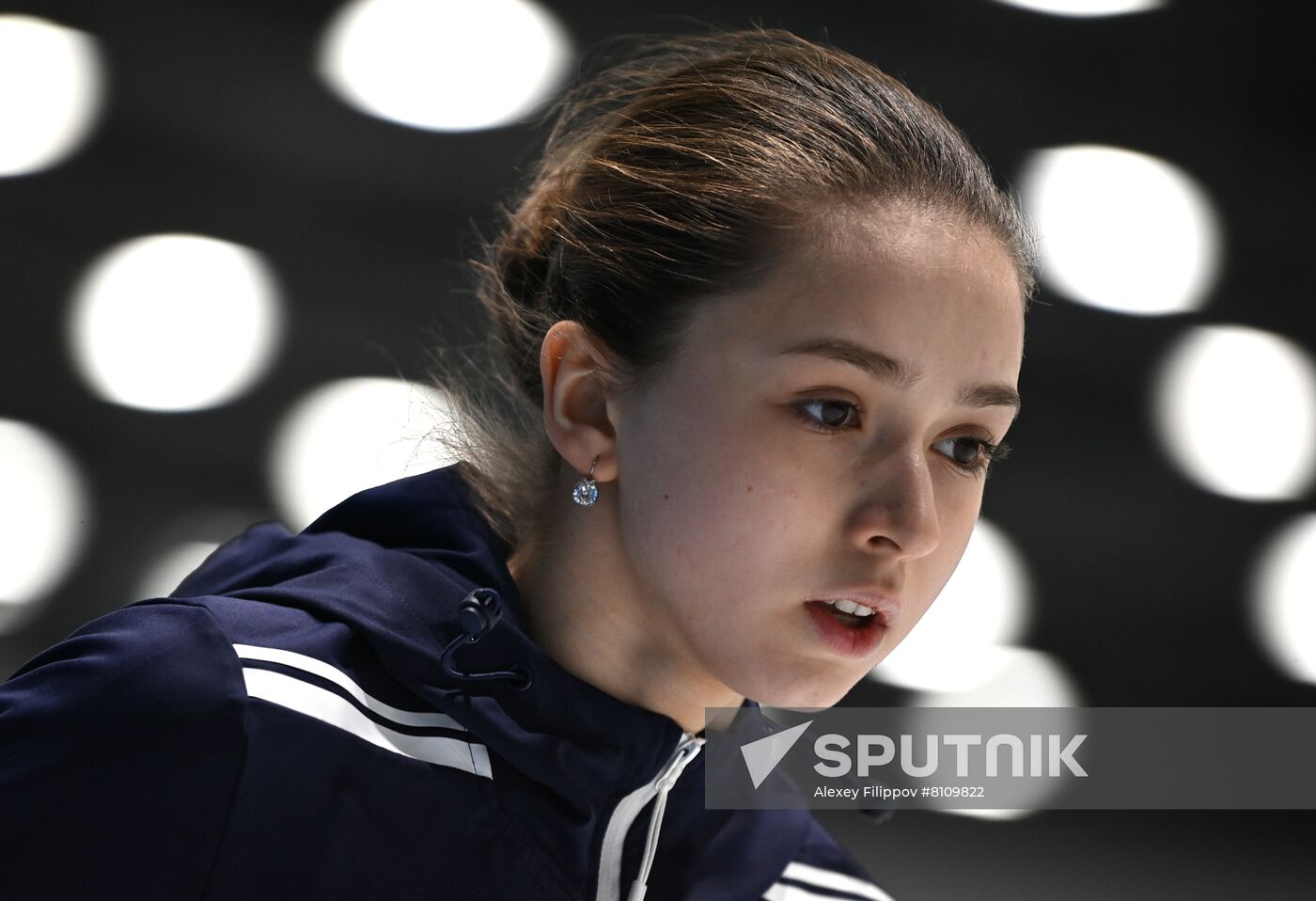 China Olympics 2022 Figure Skating ROC Valieva Training