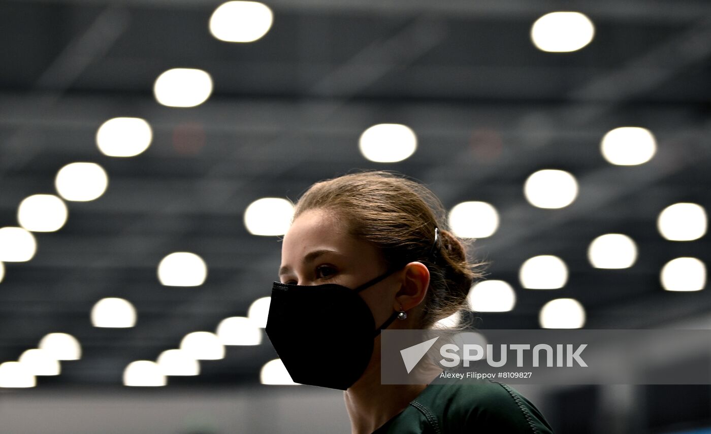 China Olympics 2022 Figure Skating ROC Valieva Training