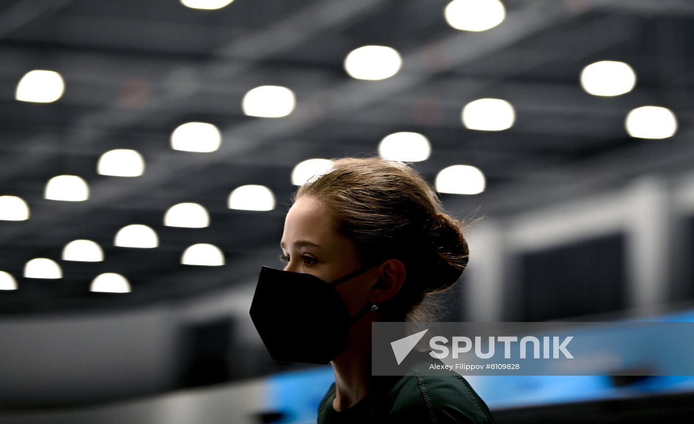 China Olympics 2022 Figure Skating ROC Valieva Training