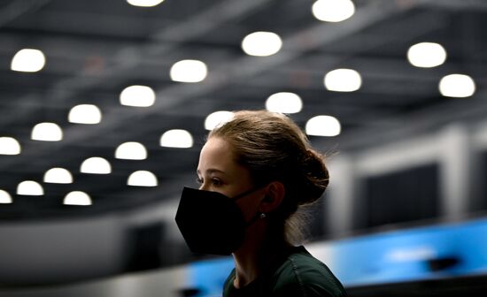 China Olympics 2022 Figure Skating ROC Valieva Training